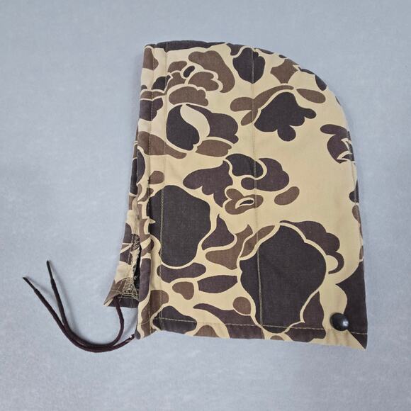 Vtg Sports Afield Insultated Camo Men's Hooded Full Zip Hunting Jacket Medium - Picture 14 of 15